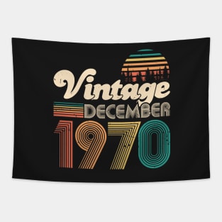 50th birthday gifts for men and women December 1970 gift 50 years old Tapestry