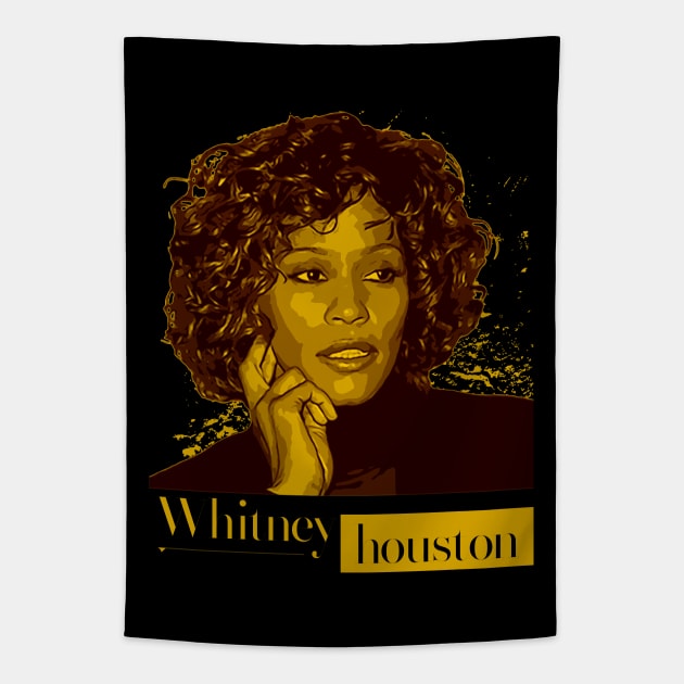 Whitney Houston |  80s Tapestry by Nana On Here