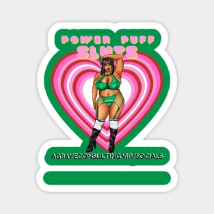 pps green girl Magnet