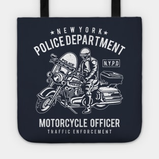 New York Police Department Motorcycle Officer Traffic Enforcement Tote