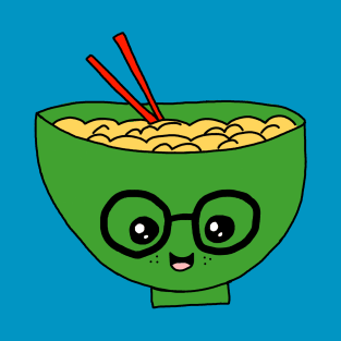 Nerdy Ramen in color T-Shirt