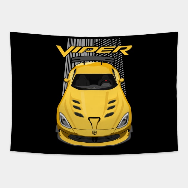 Viper ACR-5thgen-yellow Tapestry by V8social