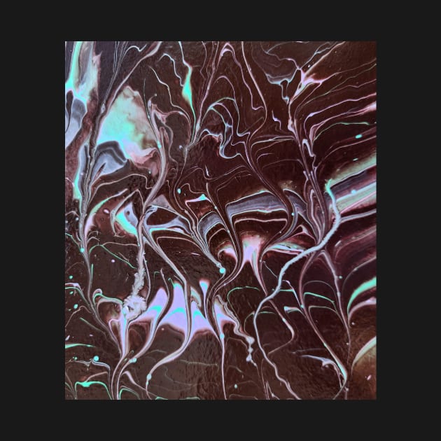 ghaghrhrrhaghrhrgagr - Abstract Acrylic Pour Painting by dnacademic