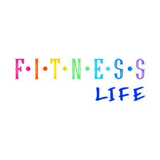 Fitness life style.Fitness training.Healthy life. T-Shirt