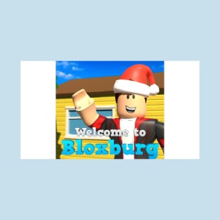 Bloxburg Christmas Waving Tom Merch T-Shirt