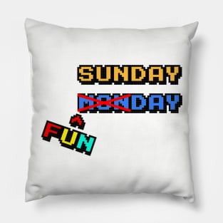 Sunday Funday Pillow