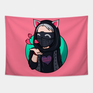 Neko Wrench Tapestry