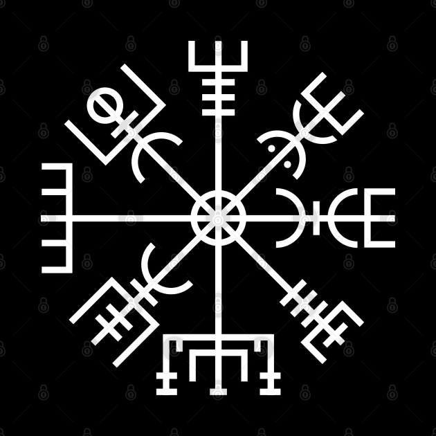 Vegvisir Compass Stave Rune by GAz