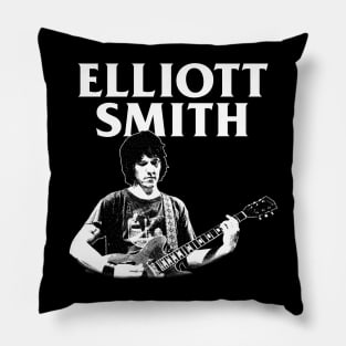 Elliott Smith - Engraving Style Pillow