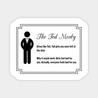 The Ted Mosby - From the Playbook of Barney Stinson Magnet