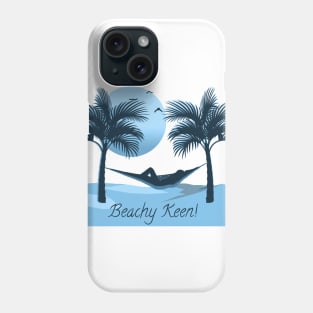 Beachy Keen! - Blue Phone Case