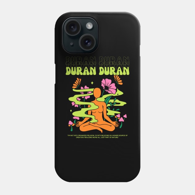 Duran Duran // Yoga Phone Case by Mamamiyah