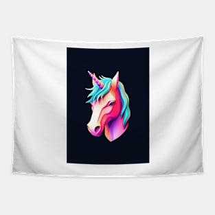 Digital Unicorn Tapestry