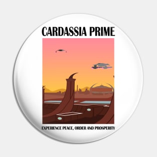 Star Trek - Travel Poster Cardassia Prime Pin