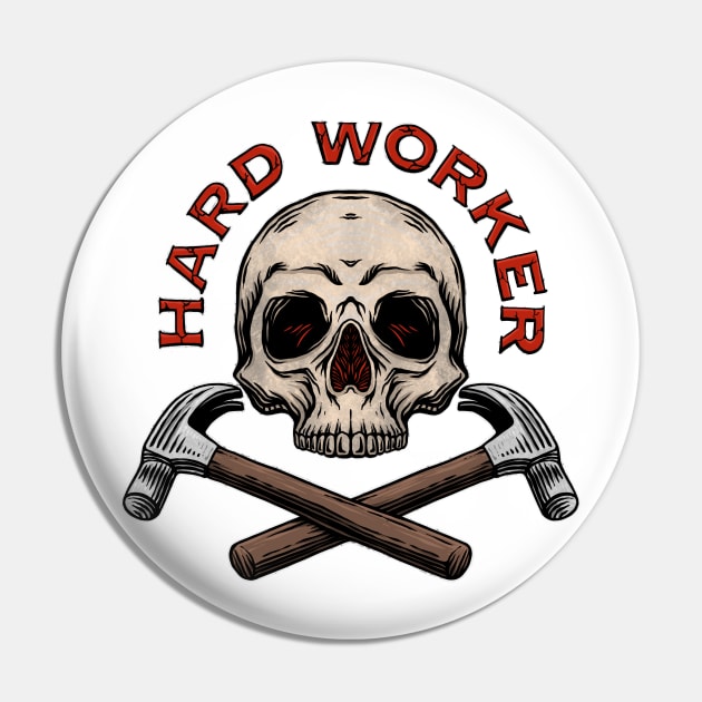 Hard Work Pin by Arjanaproject