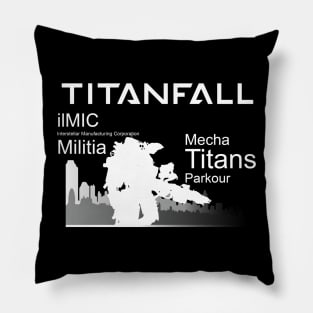 Titanfall White 2 Pillow