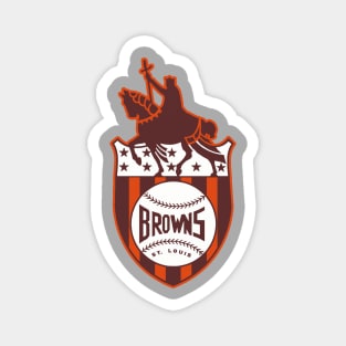 Historical St Louis Browns Baseball 1901 Magnet