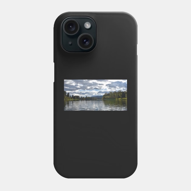 Paddling on the Shuswap River Phone Case by Steves-Pics