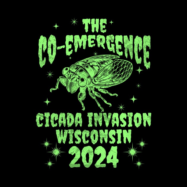 Wisconsin Cicada Invasion 2024 - Wisconsin Cicada Co-Emergence 2024 by Yesteeyear