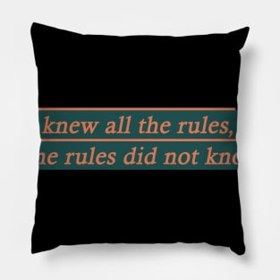 RULES Pillow