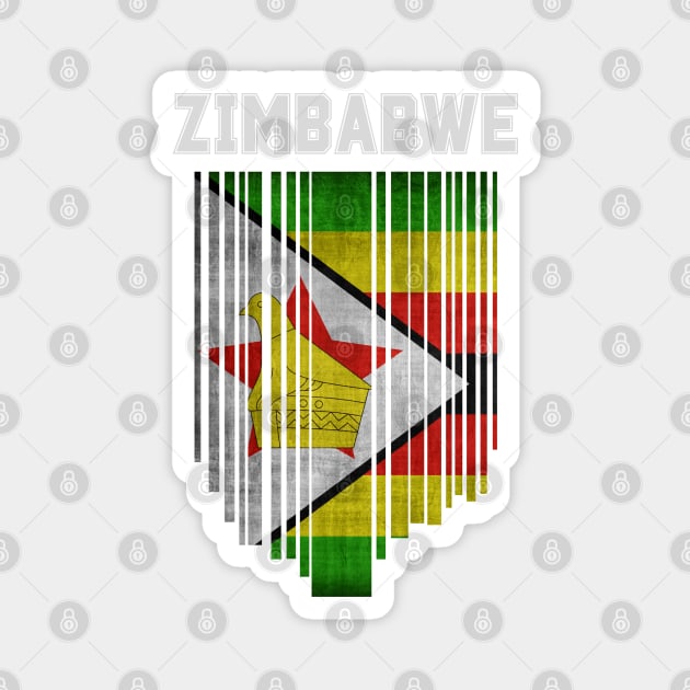 Zimbabwe flag, Zimbabwean flag Magnet by eka123