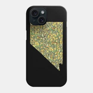 Nevada in Flowers Phone Case