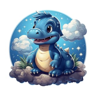 baby dinosaur in the clouds T-Shirt