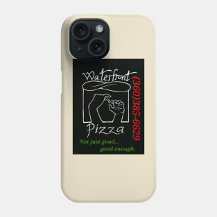 Waterfront pizza hoodie Phone Case