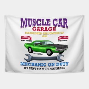 Classic Hot Rod Racing Muscle Car Garage Novelty Gift Tapestry