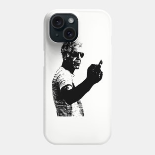 Anthony Bourdain middle finger Phone Case