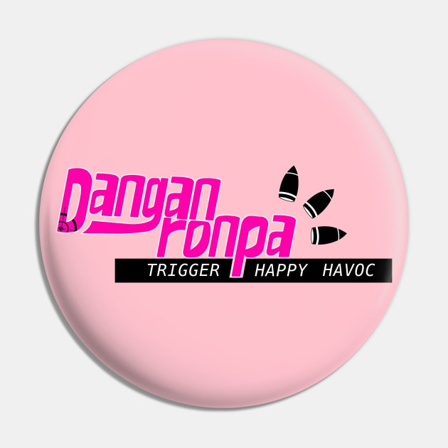 Danganronpa Trigger Happy Havoc Pin by EmzGalaxy