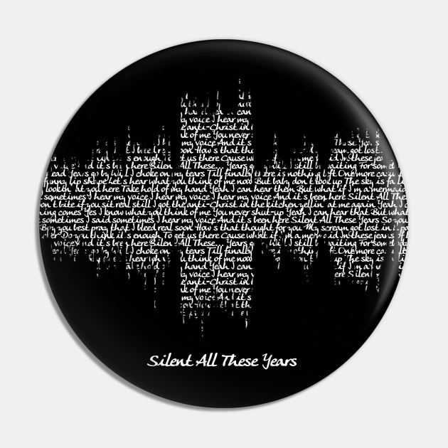 Tori Amos Soundwave Art -Silent all these Years Pin by RandomGoodness