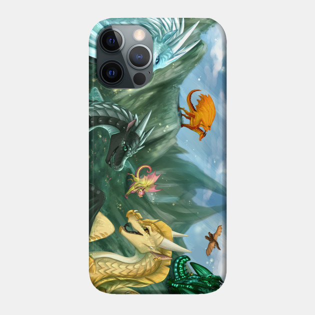 Wings Of Fire Welcome To Jade Mountain Wings Of Fire Phone Case Teepublic