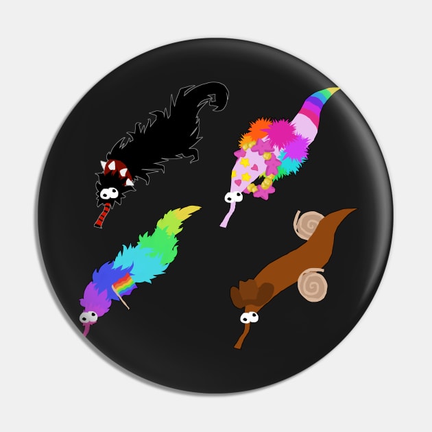 Worm Squad Pin by Wormunism