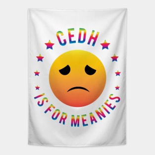 CEDH Is For Meanies Rainbow Tapestry