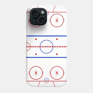 Ice Hockey Rink Phone Case