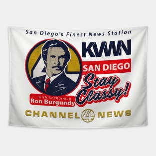 Channel 4 KVWN Stay Classy Tapestry