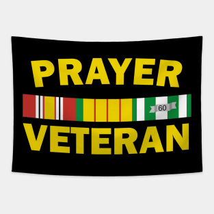 Prayer Veteran Tapestry