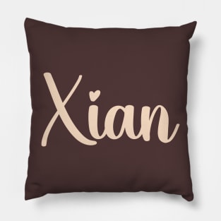 Xian, Gift with name Pillow