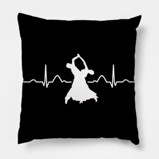Heartbeat Waltz Ballroom Dancing Pillow
