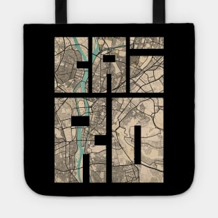 Cairo, Egypt City Map - Vintage Tote