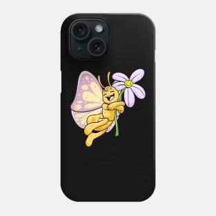 Butterfly with Flower Phone Case