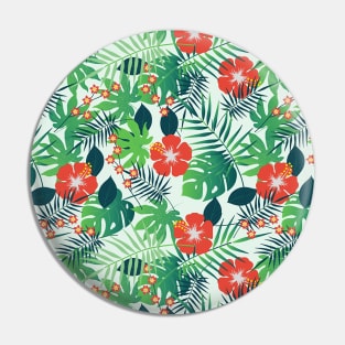 Tropical Flowers Pin