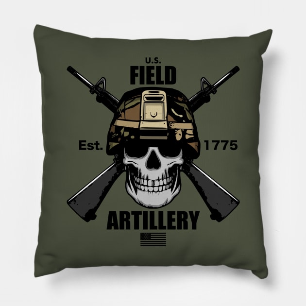 US Field Artillery Pillow by TCP