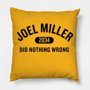 Joel Miller Did Nothing Wrong Pillow