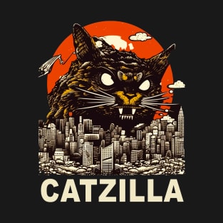 Kaiju Cat Monster - Catzilla T-Shirt