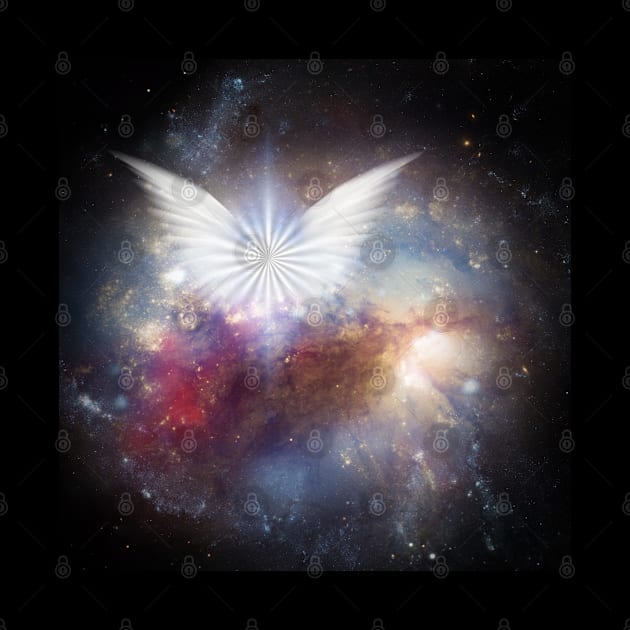 Wings of Angel in Vivid Space by rolffimages