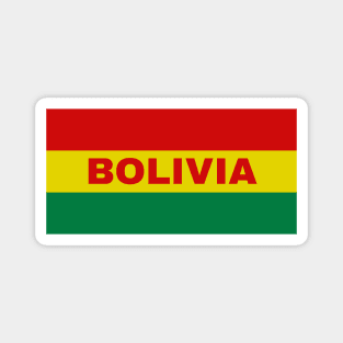 Bolivian Flag Colors Magnet