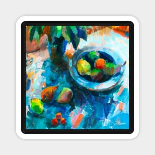 Blue Still Life Magnet