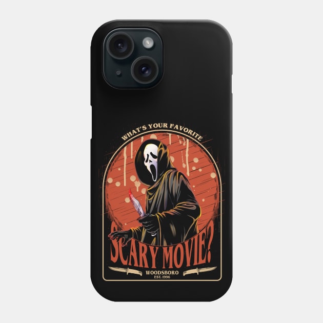 What's yor favorite scary movie? Phone Case by ActiveNerd